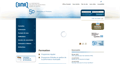 Desktop Screenshot of comaq.qc.ca
